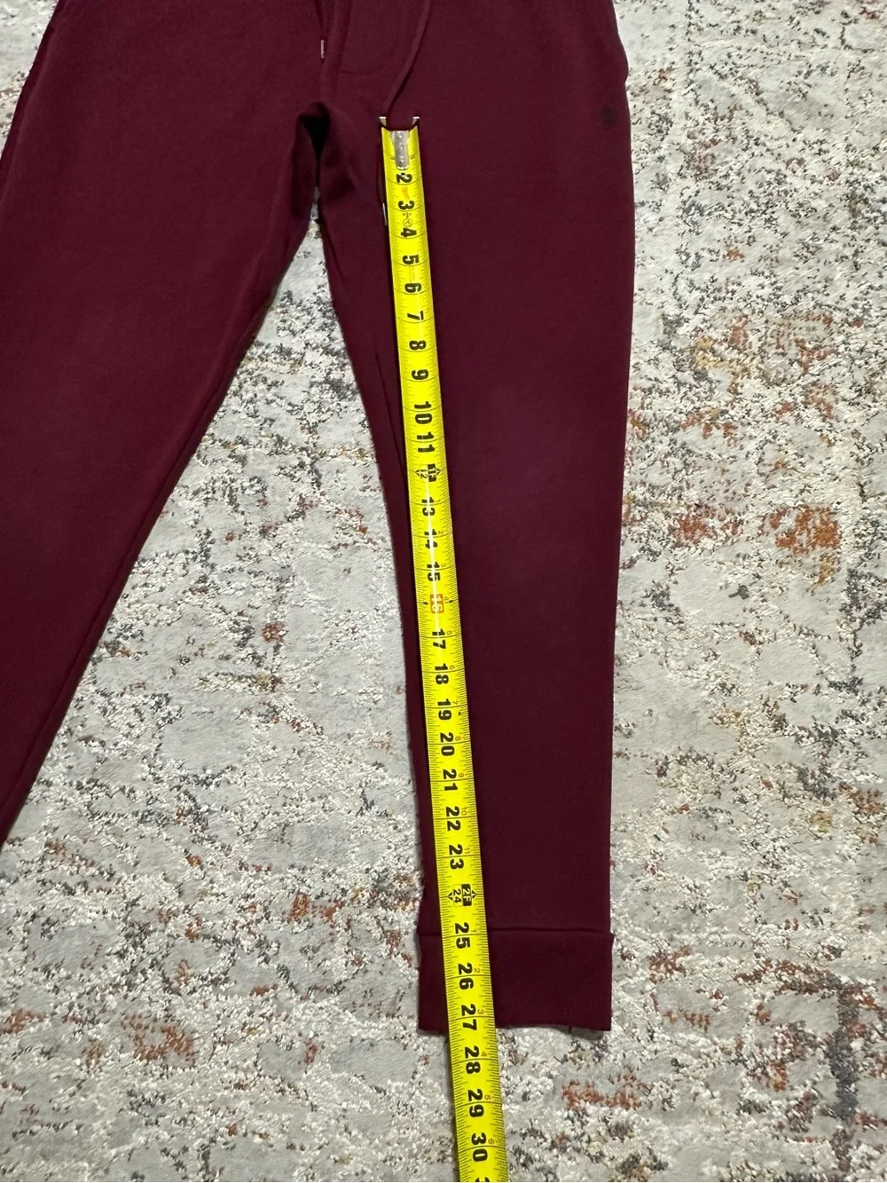 Polo Ralph Lauren Men's Double Knit Jogger Pants size Medium maroon